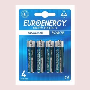 Pilas AA Alcalina-Euroenergy x 4 uns.