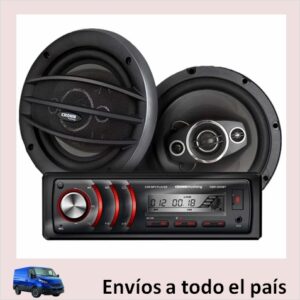 Autoestereo Crown M. DMR8000+Parlantes
