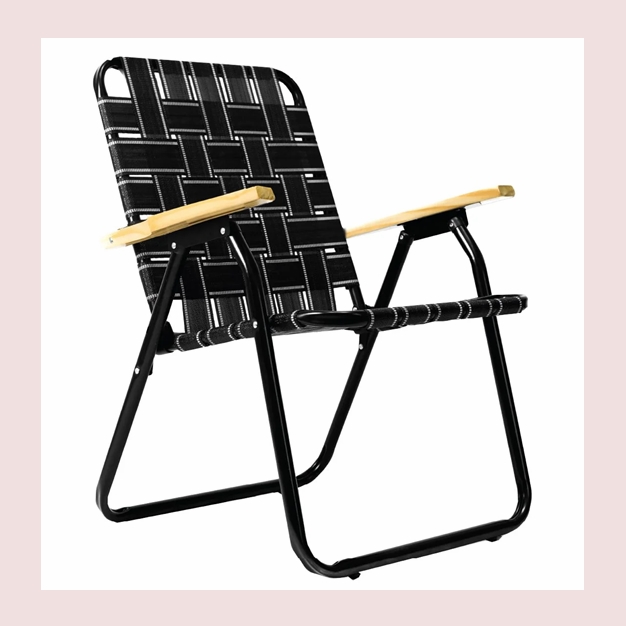 Sillon Descansar 1 Pos.Caño 1"-Negro