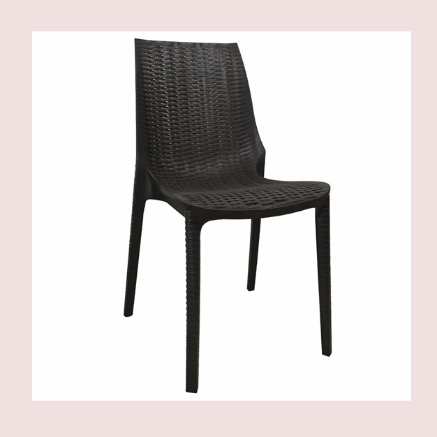 Silla Plastica Harmony Negra