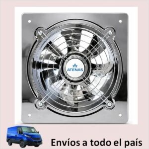 Extractor de aire 30 Ctms.Frente Niquelado