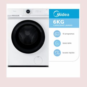 Lavarropa Autom.Midea 6,5 ks.Blanco
